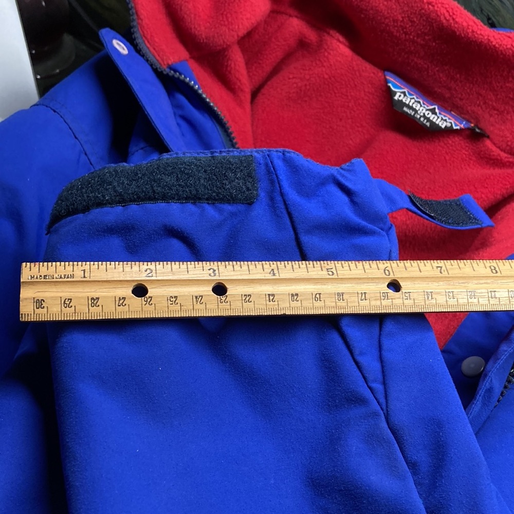 Patagonia Shelled Synchilla Ski Jacket Purple Red Womens Small Vintage - Picture 16 of 16